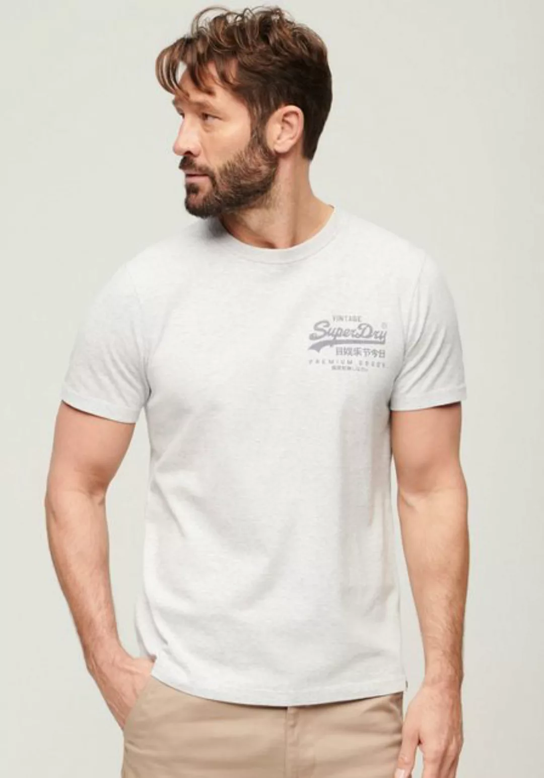 Superdry T-Shirt CLASSIC VL HERITAGE CHEST TEE günstig online kaufen