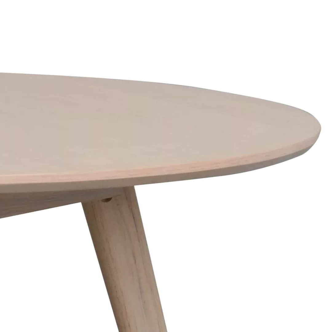 Runder Tisch im Skandi Design 90 cm breit günstig online kaufen