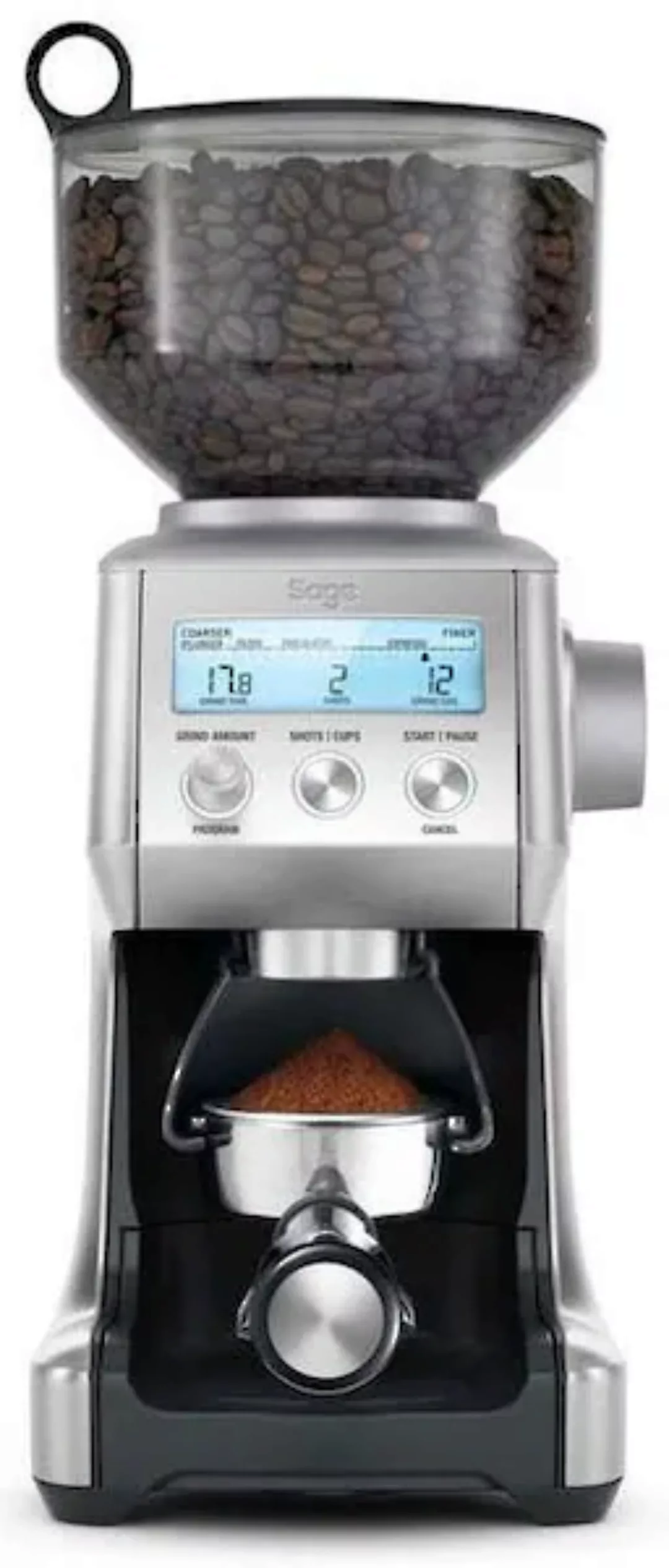Sage Kaffeemühle »The Smart Grinder Pro, SCG820BSS4EEU1«, 165 W, Kegelmahlw günstig online kaufen