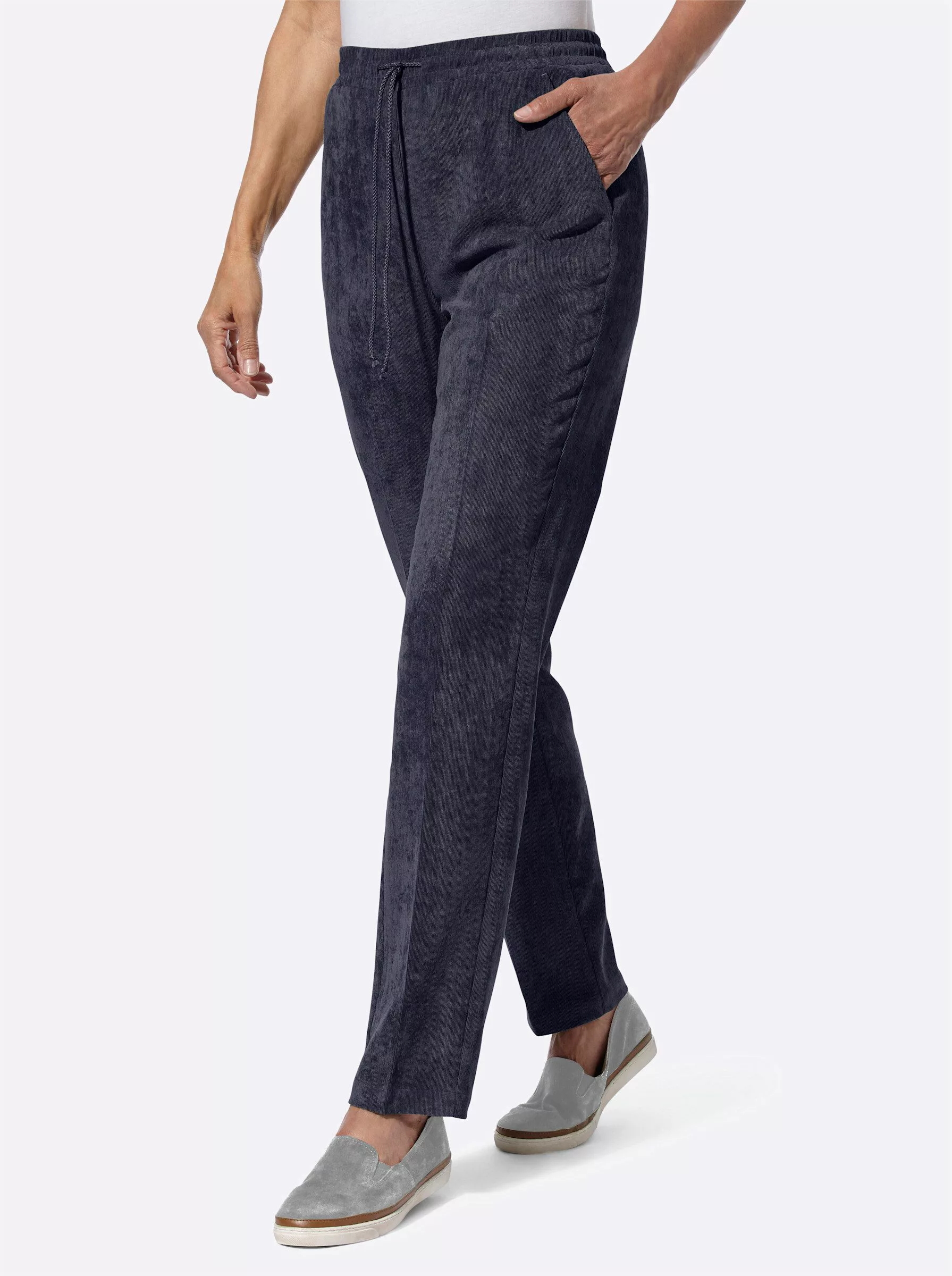 Sieh an! Jerseyhose Cordhose Innenbeinlänge ca. günstig online kaufen