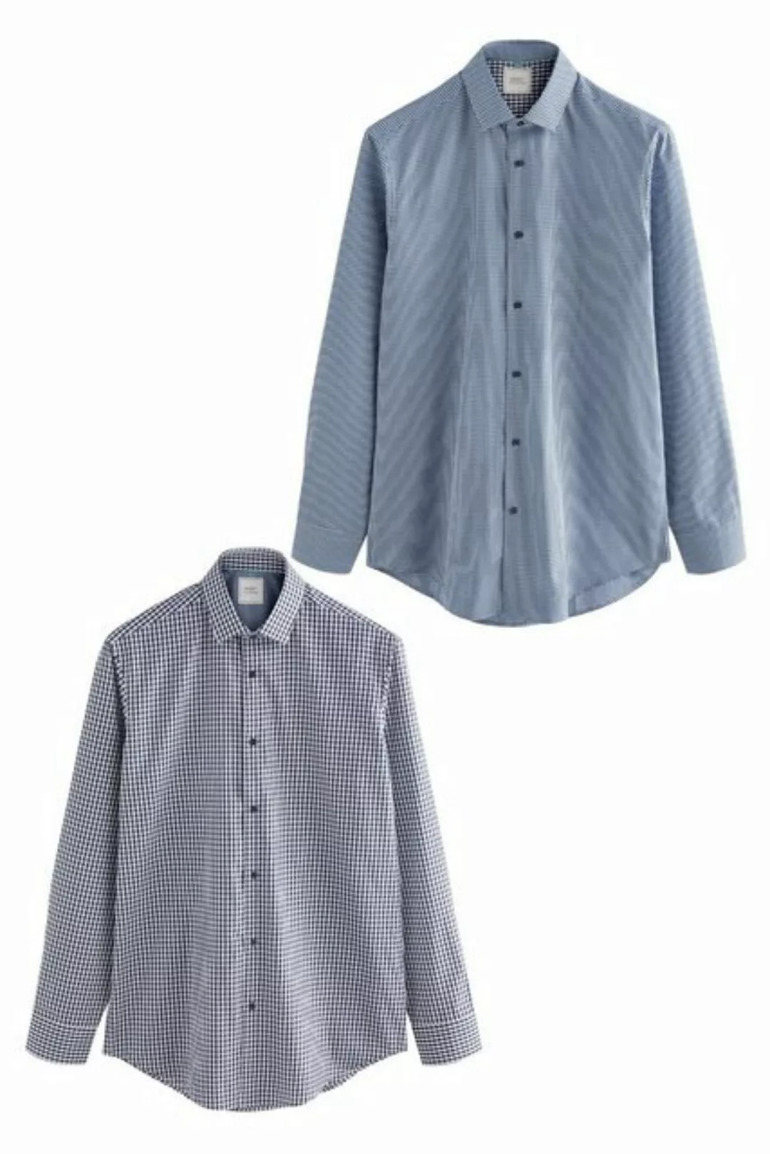 Next Langarmhemd T-Shirts mit Zierband, 2er-Pack (1-tlg) günstig online kaufen