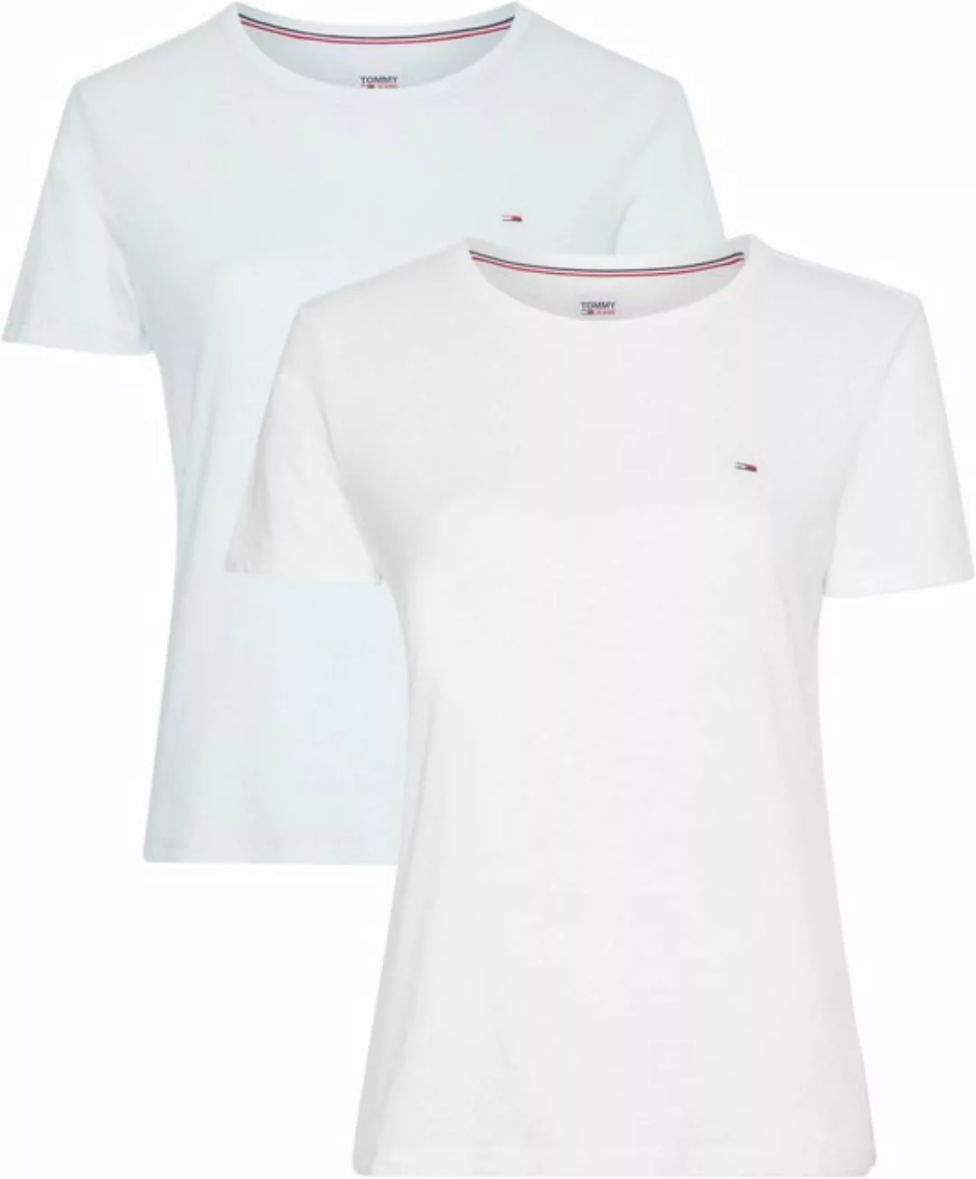 Tommy Jeans Rundhalsshirt TJW 2PACK SOFT JERSEY TEE (2-tlg., 2er-Pack) mit günstig online kaufen