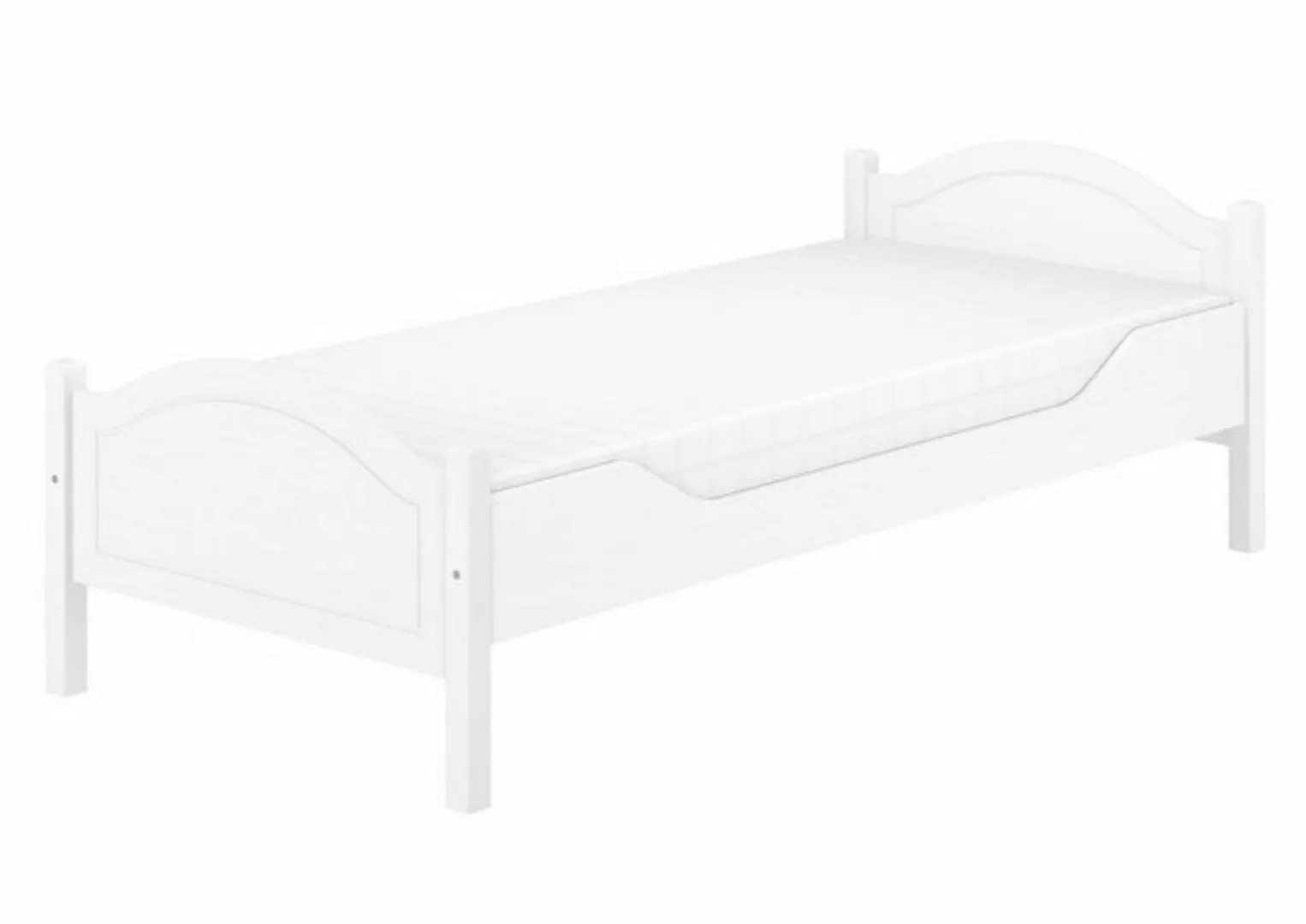 ERST-HOLZ Bett Massivholzbett Einzelbett 100x200 für Jugendliche und Erwach günstig online kaufen