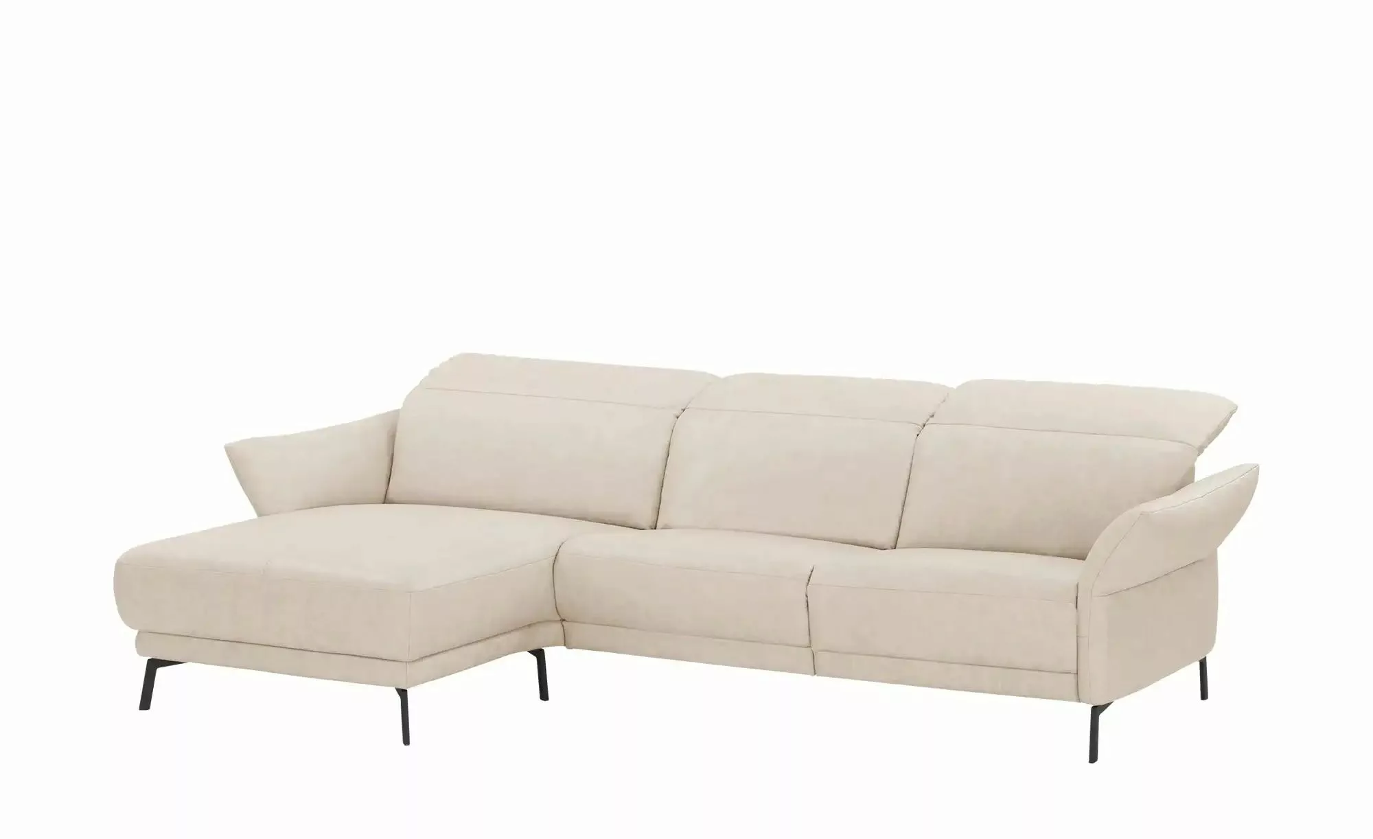 Wohnwert Ecksofa Leder Bellana ¦ beige ¦ Maße (cm): B: 285 H: 101 T: 161.0 günstig online kaufen