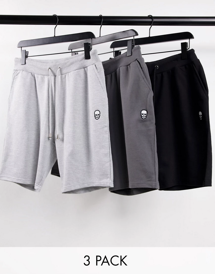 Bolongaro Trevor – Lounge-Shorts im 3er-Pack-Bunt günstig online kaufen