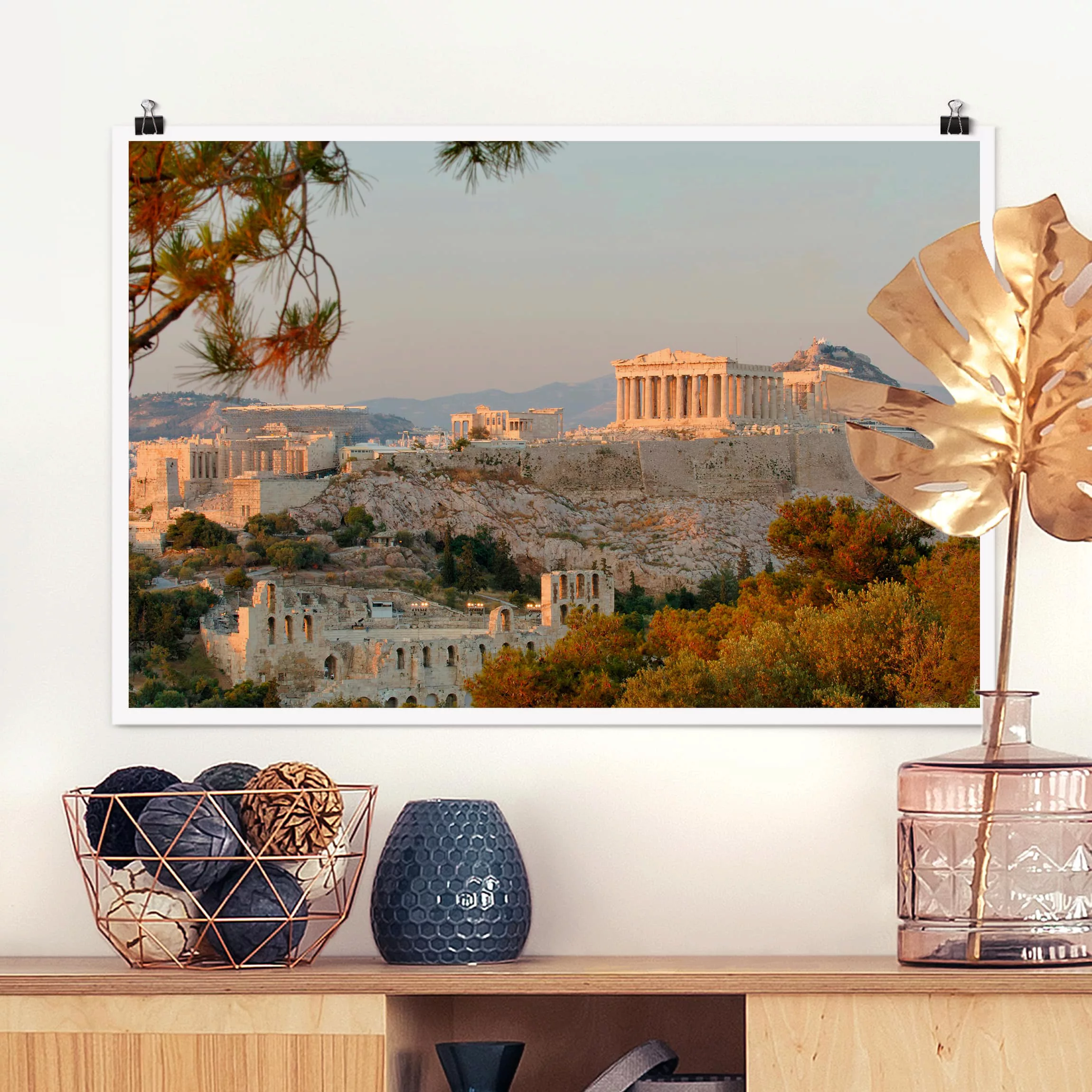 Poster Architektur & Skyline - Querformat Akropolis günstig online kaufen