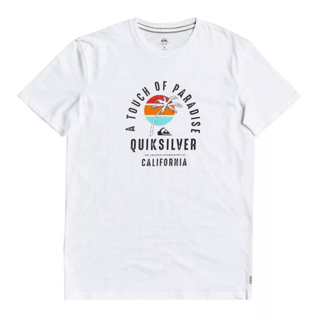 Quiksilver Quiet Hour Kurzärmeliges T-shirt XS White günstig online kaufen