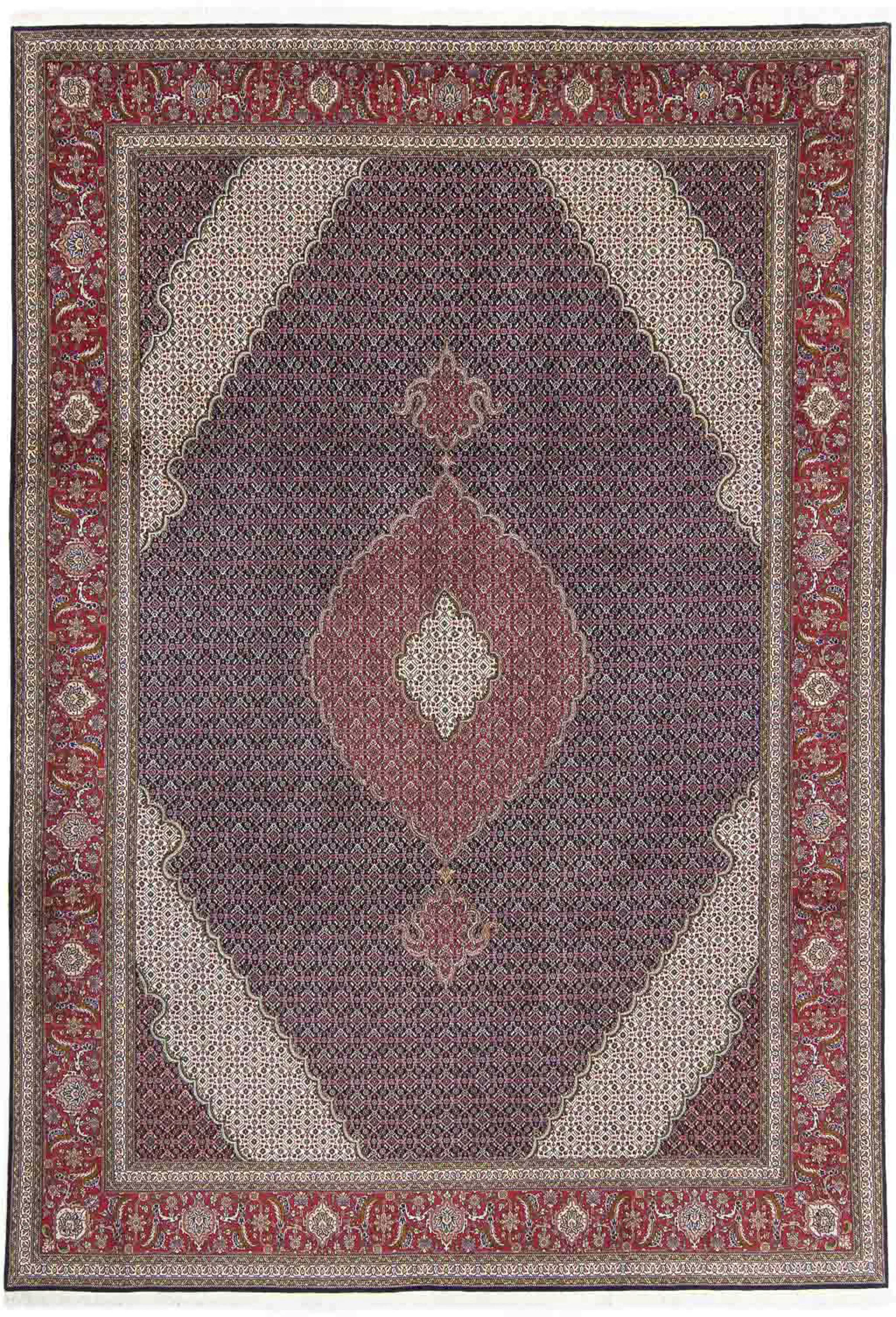 morgenland Orientteppich »Perser - Täbriz - 360 x 252 cm - rot«, rechteckig günstig online kaufen