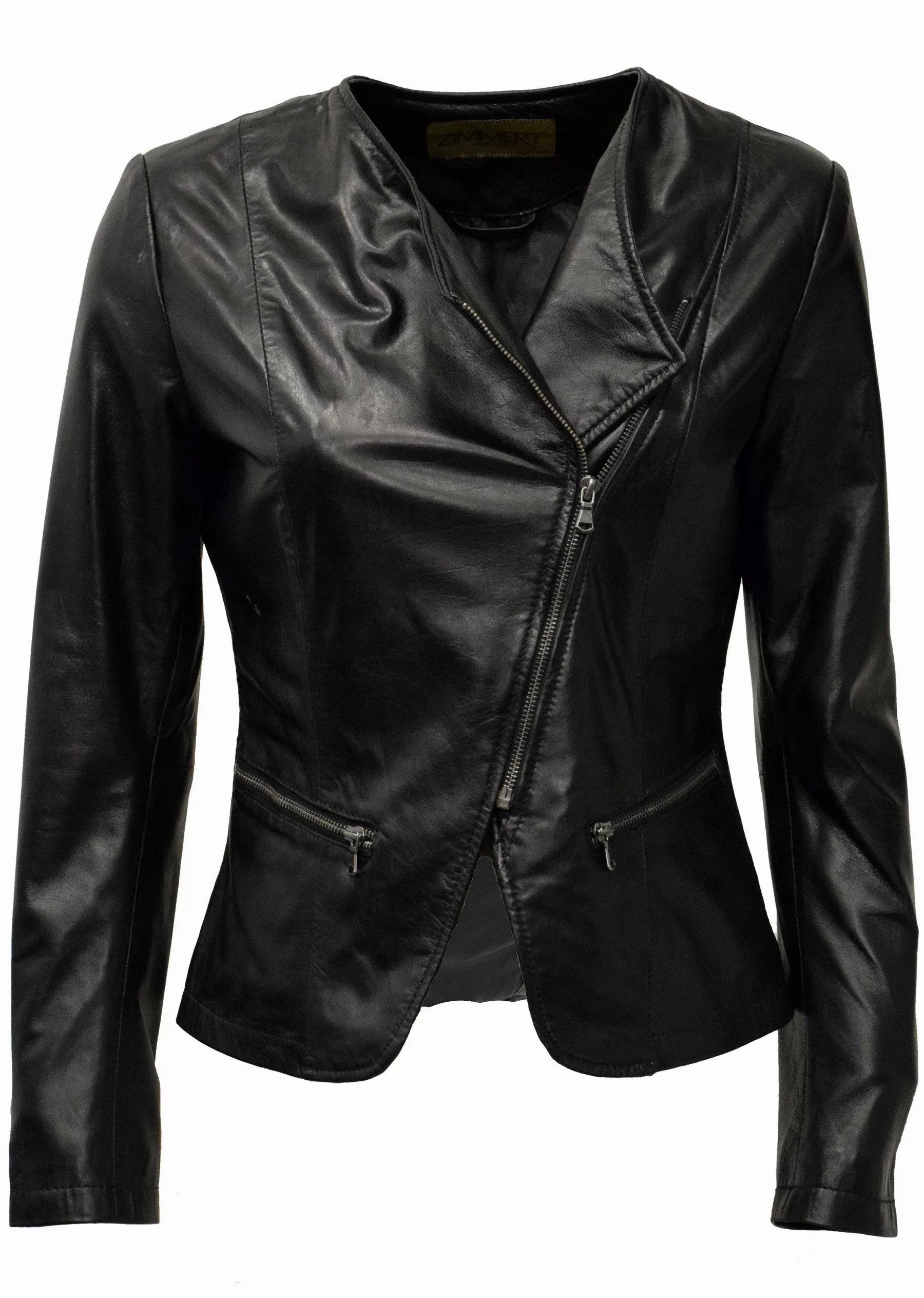 Zimmert Leather Lederjacke Minni weiches, washed günstig online kaufen