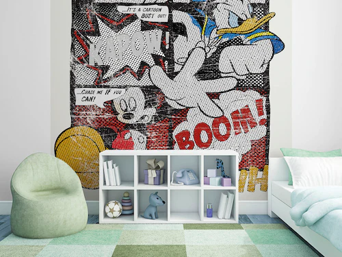 Komar Fototapete »Fototapete - Mickey´s Great Escape - Größe 184 x 254 cm«, günstig online kaufen