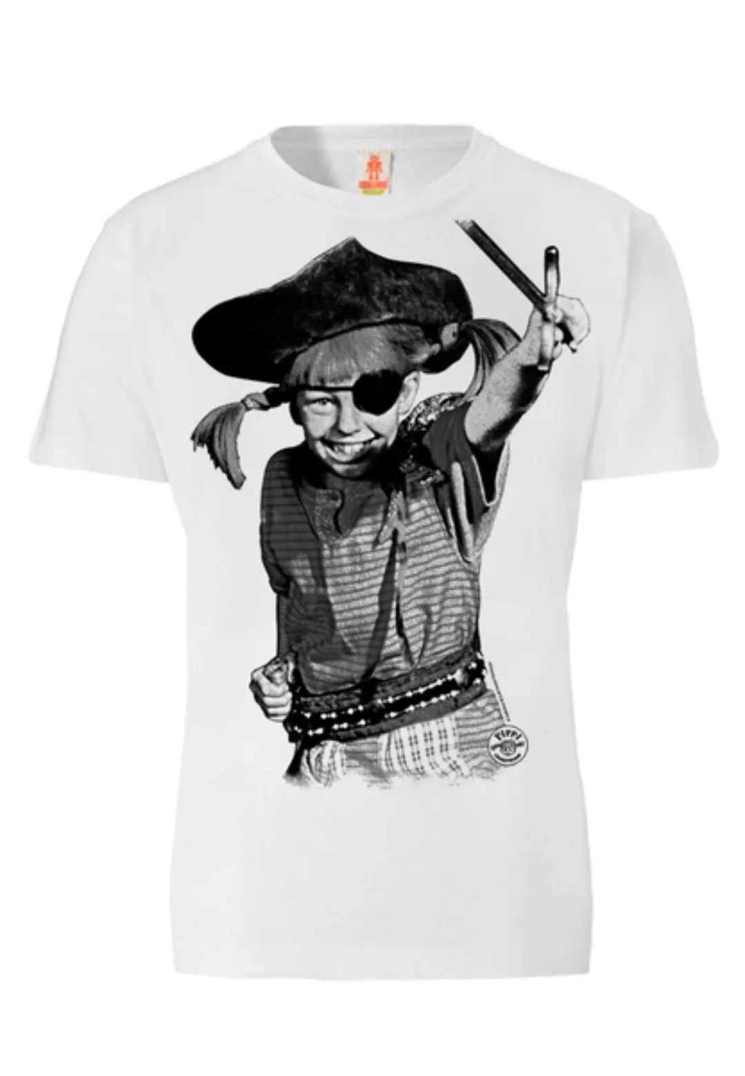LOGOSHIRT T-Shirt "Pippi Langstrumpf – Pirat" günstig online kaufen