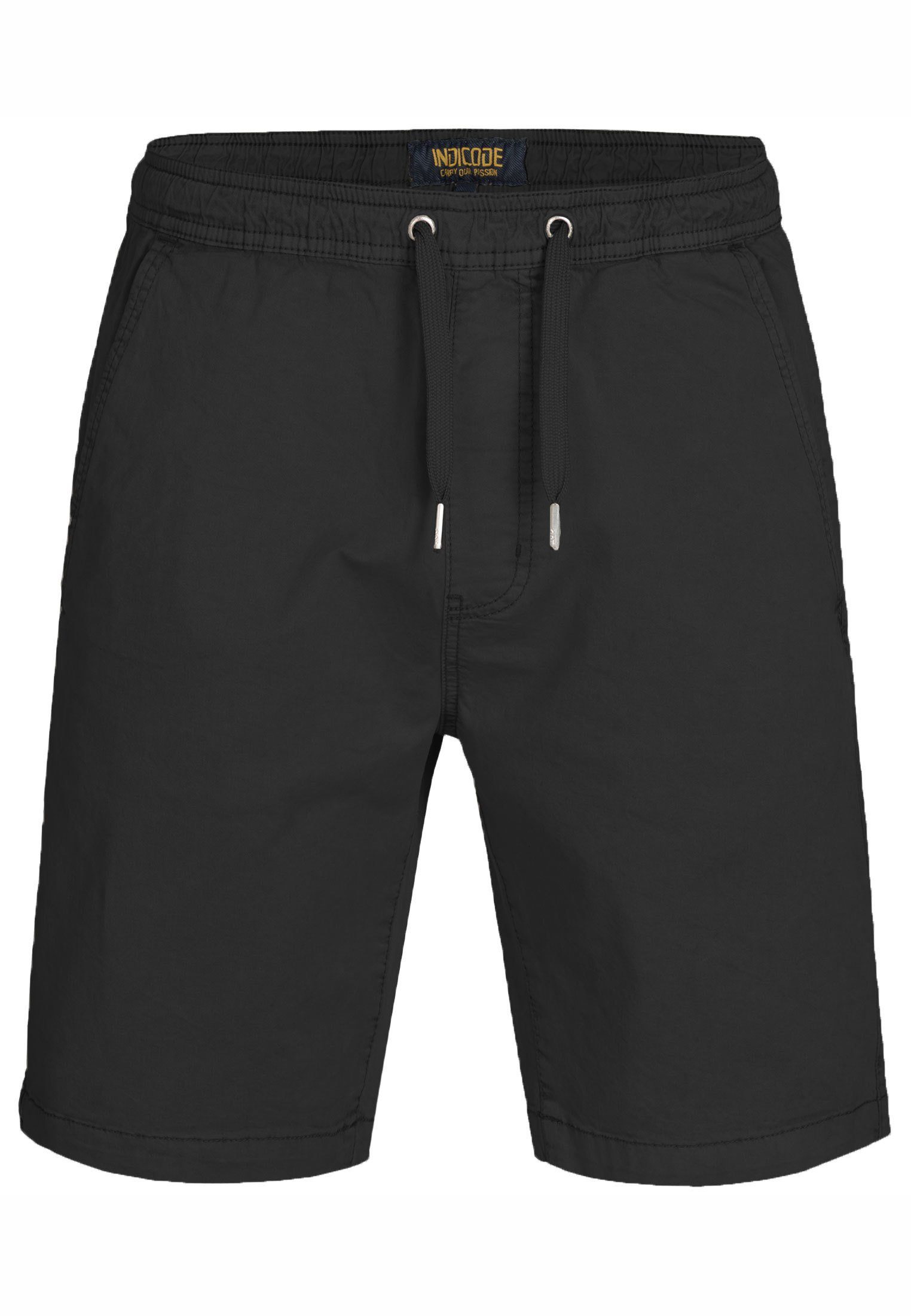 Indicode Chinoshorts Kelowna mit elastischem Bund günstig online kaufen