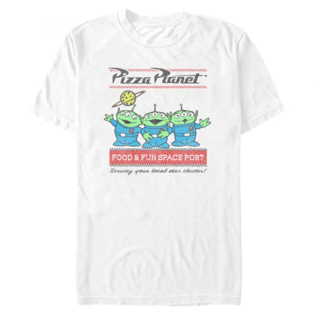 Disney - Toy Story - Aliens Pizza Planet Surf - Männer T-Shirt günstig online kaufen