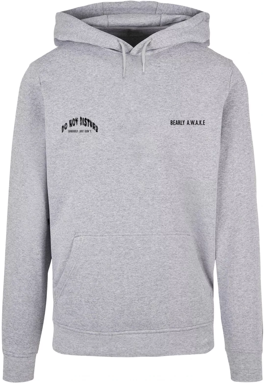 Merchcode Kapuzensweatshirt "Merchcode Herren Barely Awake Basic Hoody" günstig online kaufen