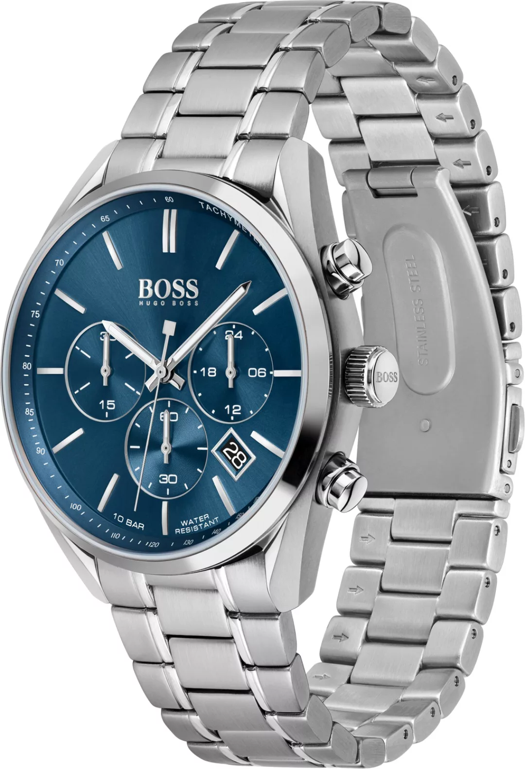 BOSS Chronograph »CHAMPION, 1513818«, Quarzuhr, Herrenuhr, Armbanduhr, Stop günstig online kaufen