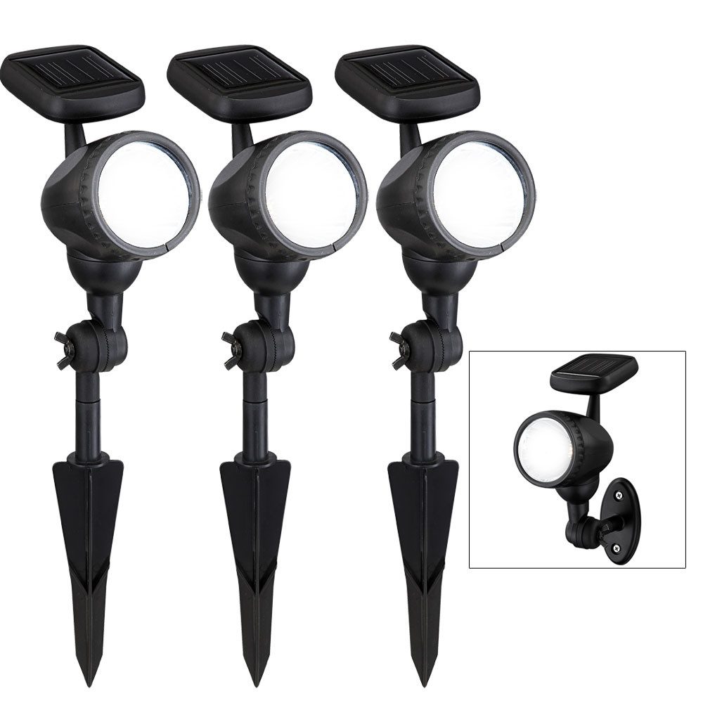 etc-shop LED Gartenstrahler, LED-Leuchtmittel fest verbaut, günstig online kaufen