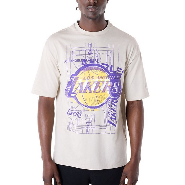 New Era Print-Shirt NBA GRAPHIC Los Angeles Lakers günstig online kaufen