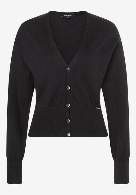 Cardigan mit Metallknöpfen, schwarz, Herbst-Kollektion günstig online kaufen