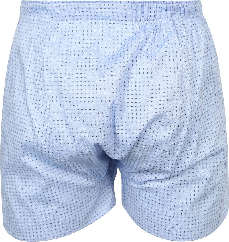 Steppin' Out Boxershorts Oxford Hellblau   - Größe M günstig online kaufen