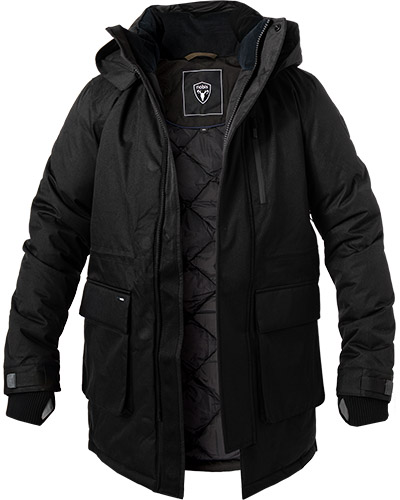 NOBIS Hooded Parka Martin/black günstig online kaufen