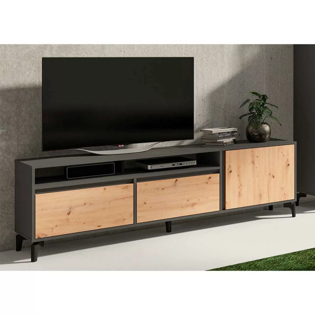 Fernsehlowboard in modernem Design 190 cm breit - 58 cm hoch günstig online kaufen