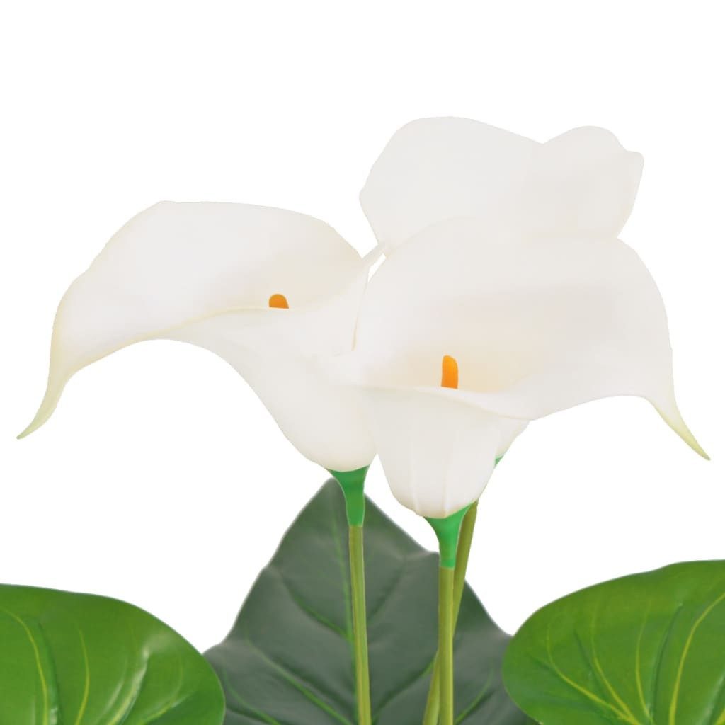 Künstliche Zimmerpflanze Künstliche Calla-Lilie mit Topf günstig online kaufen