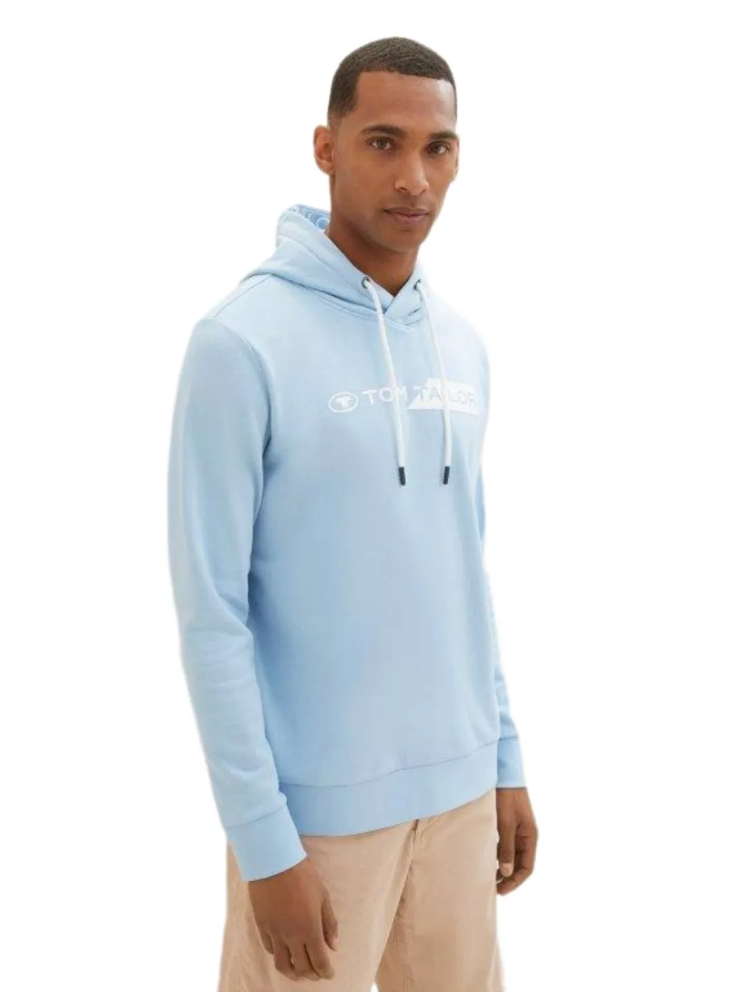 Tom Tailor Herren Kapuzenpullover PRINTED HOODIE - Regular Fit günstig online kaufen