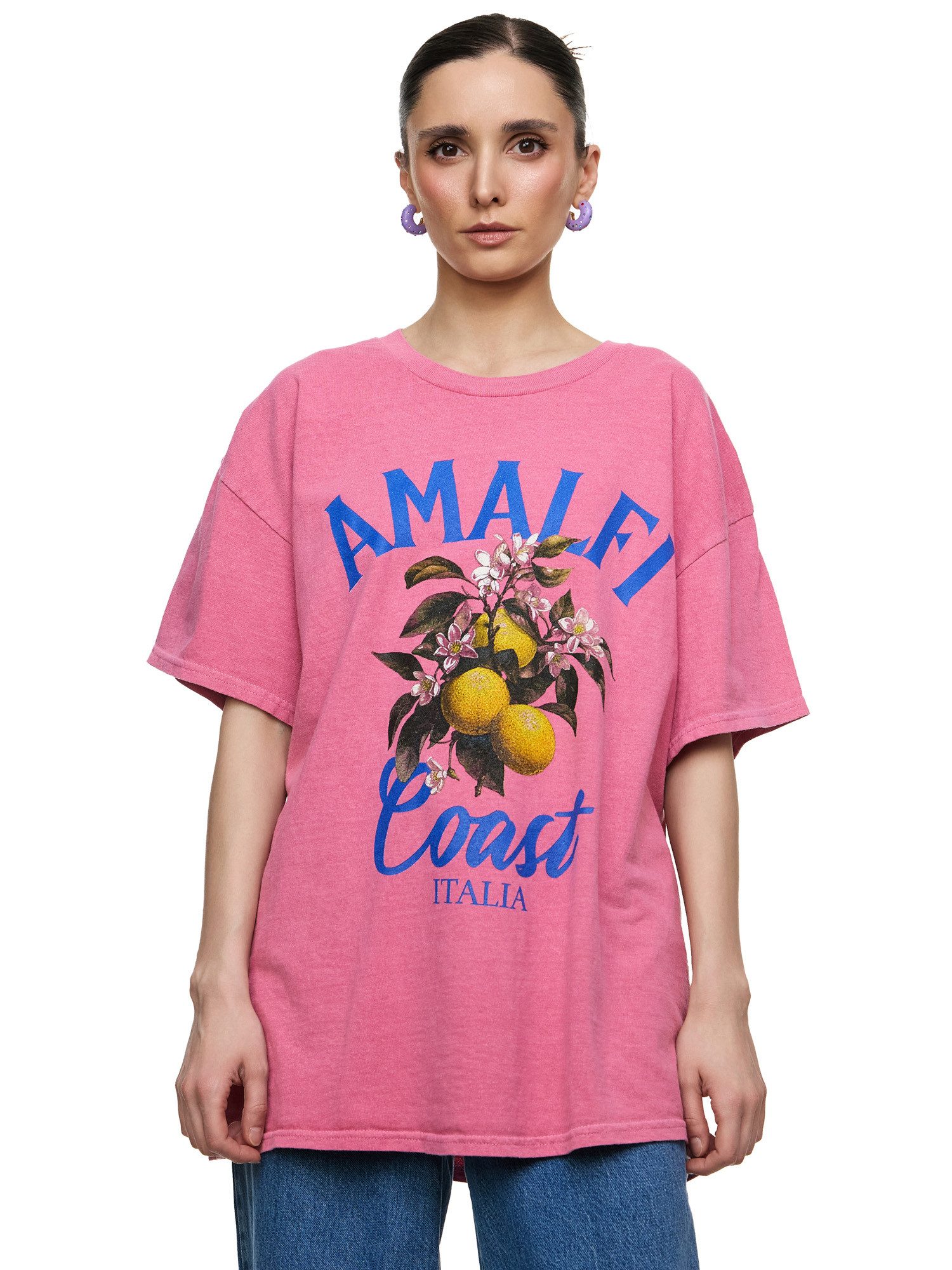 Worldclassca T-Shirt Worldclassca Oversized Print Amalfi günstig online kaufen