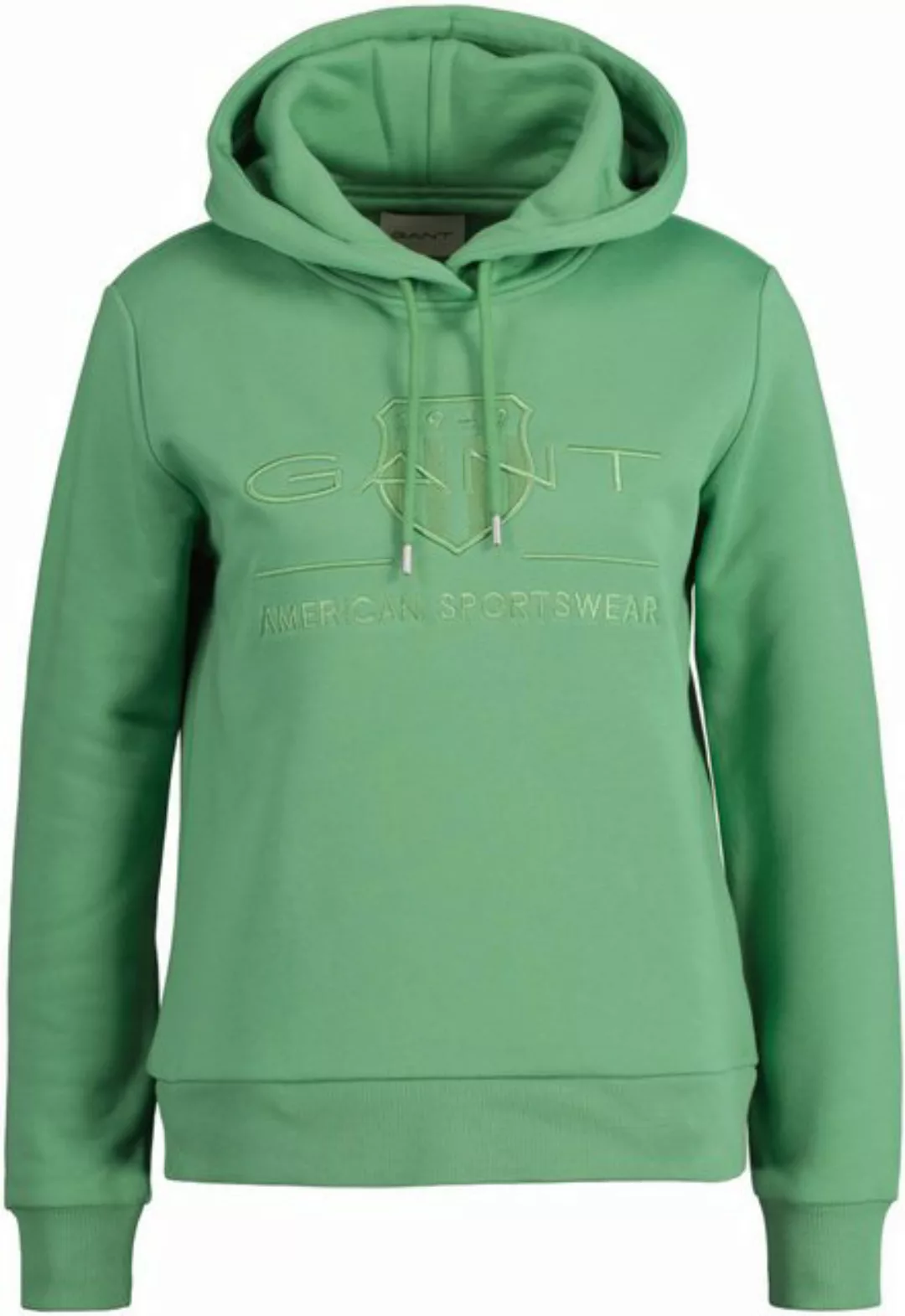 Gant Sweatshirt REG TONAL SHIELD HOODIE mit Kordel günstig online kaufen