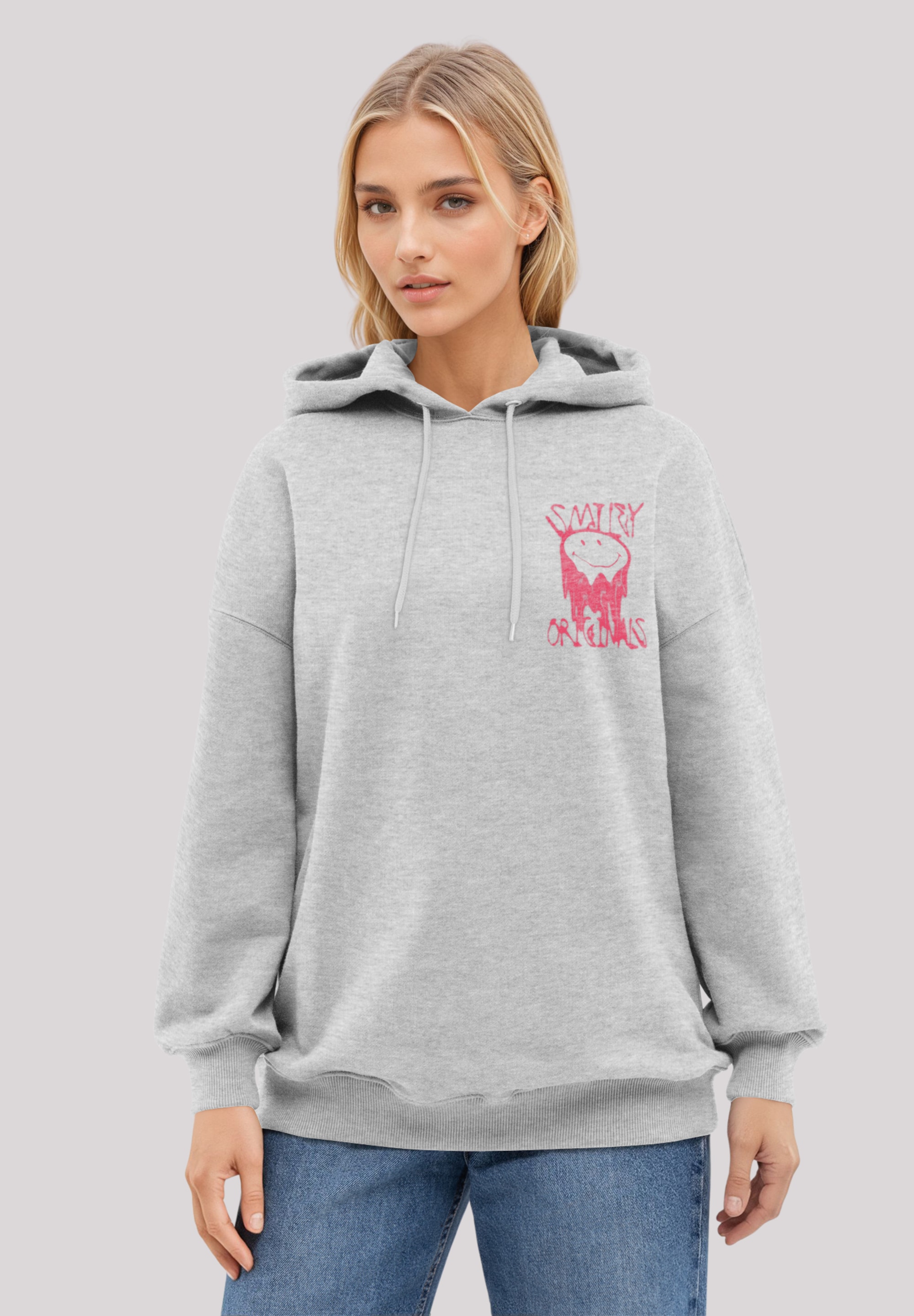 F4NT4STIC Kapuzenpullover "Smiley Originals Punk Drip Streetwear", Premium günstig online kaufen