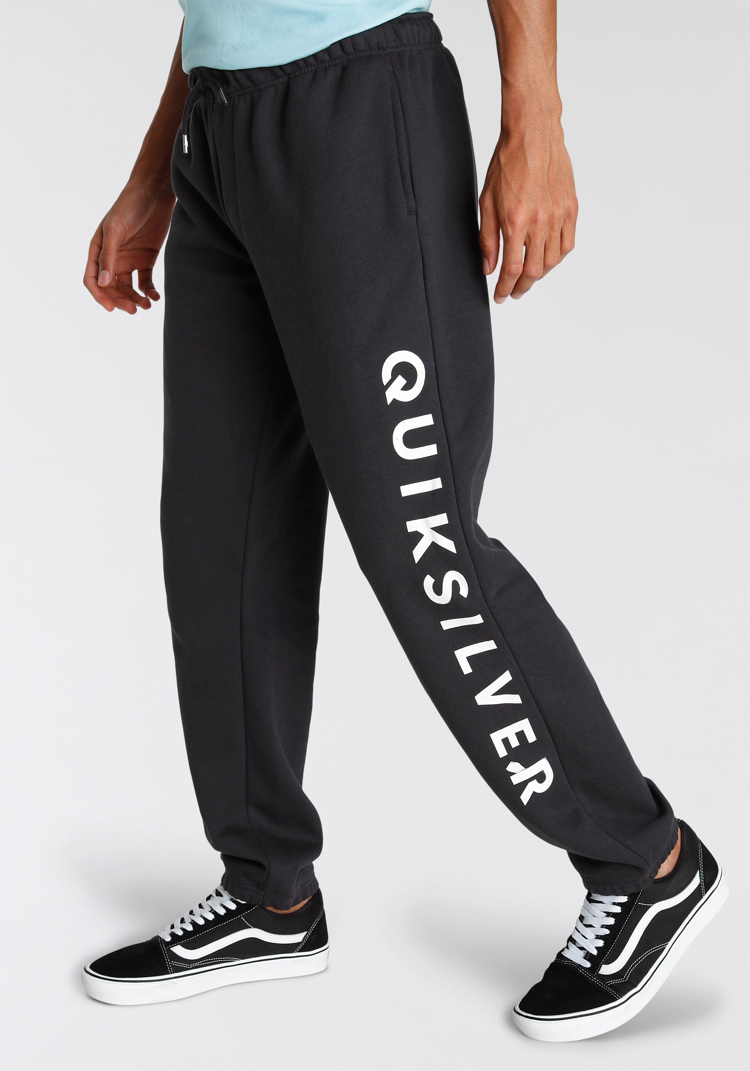 Quiksilver Jogginghose mit großem Logodruck günstig online kaufen