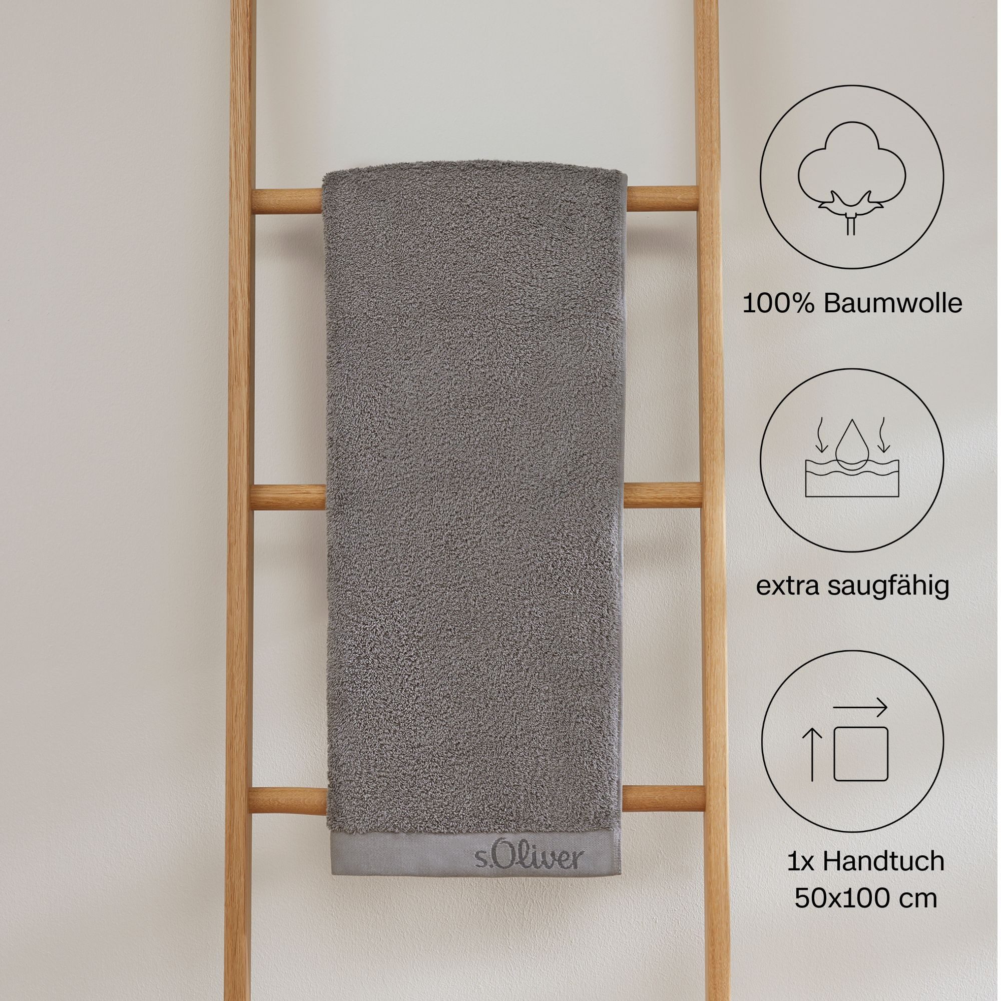 s.Oliver Handtuch s.Oliver, Premium Qualität, 600 günstig online kaufen
