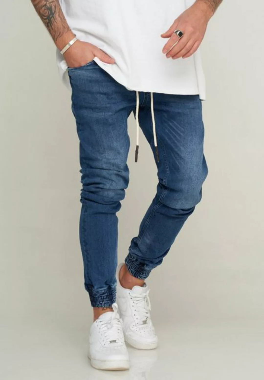 2Y Premium Slim-fit-Jeans MJMARDIN Jogger-Stil günstig online kaufen