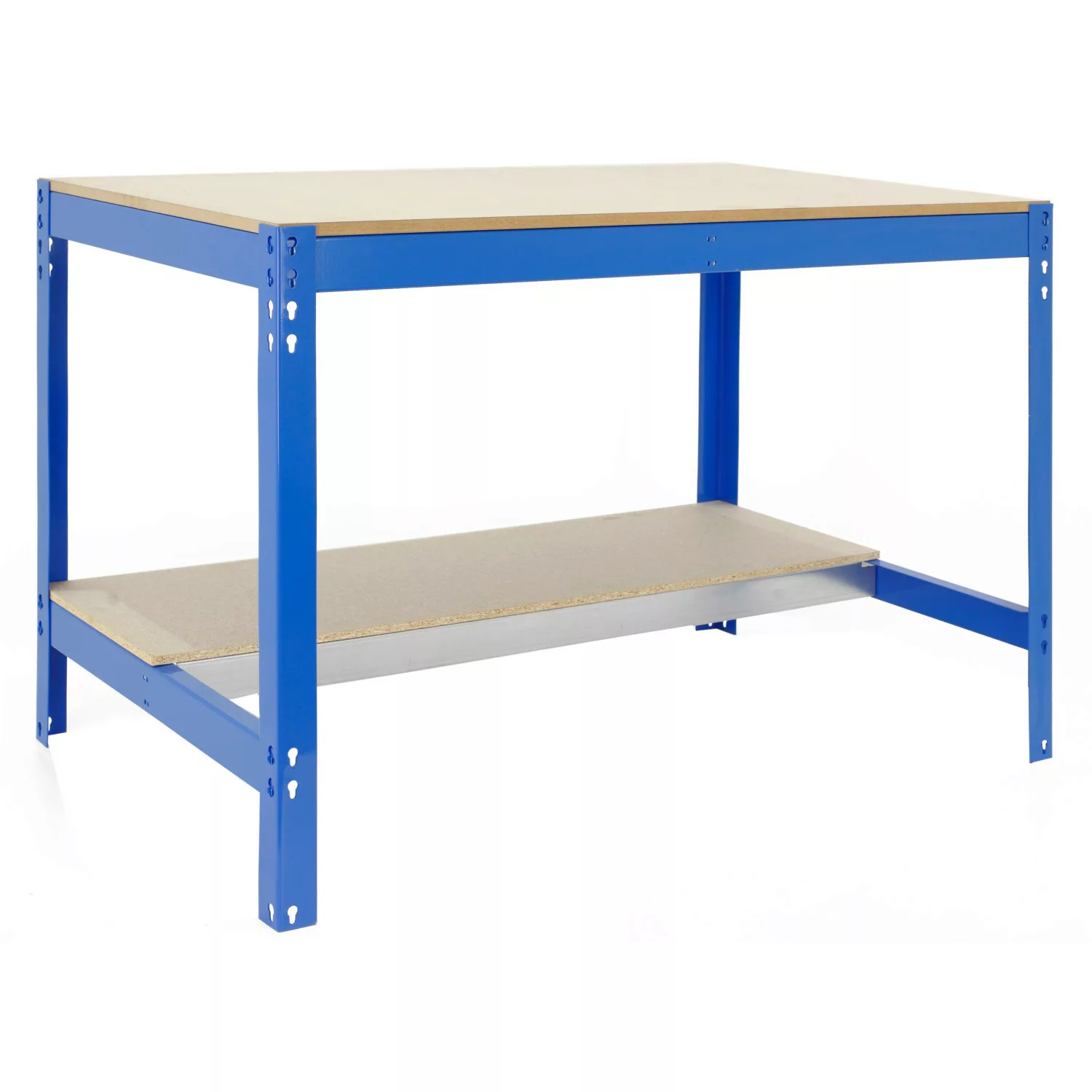 PROREGAL Werkbank Buffalo HxBxT 84 x 120 x 61 cm Traglast 600 kg Blau günstig online kaufen