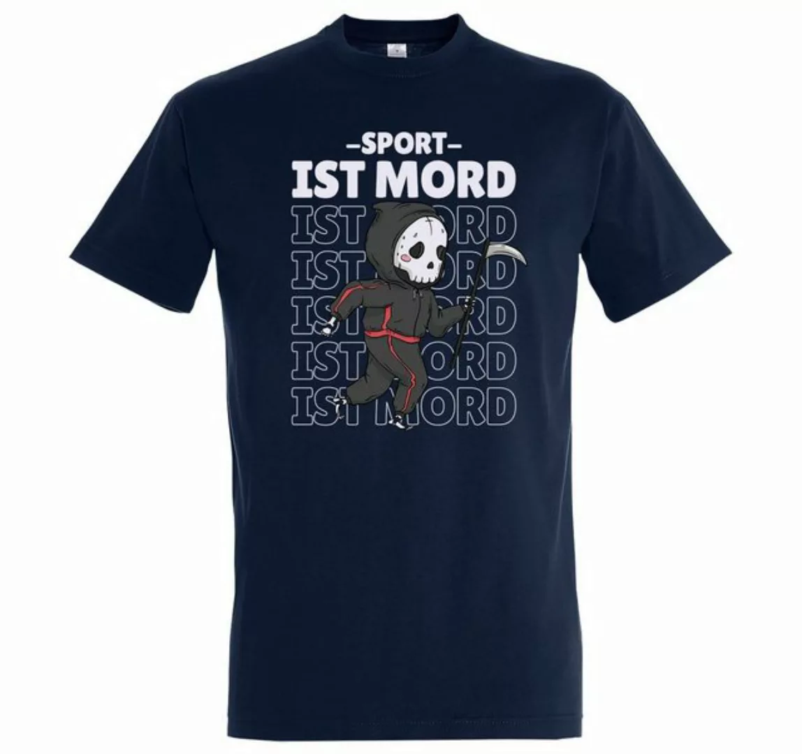 Youth Designz T-Shirt "Sport ist Mord" Herren T-Shirt mit lustigem Spruch günstig online kaufen