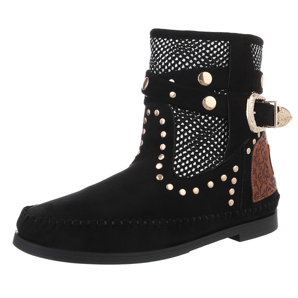Ital-Design Damen Cowboyboots Boho/Hippie Stiefelette (88843874) günstig online kaufen