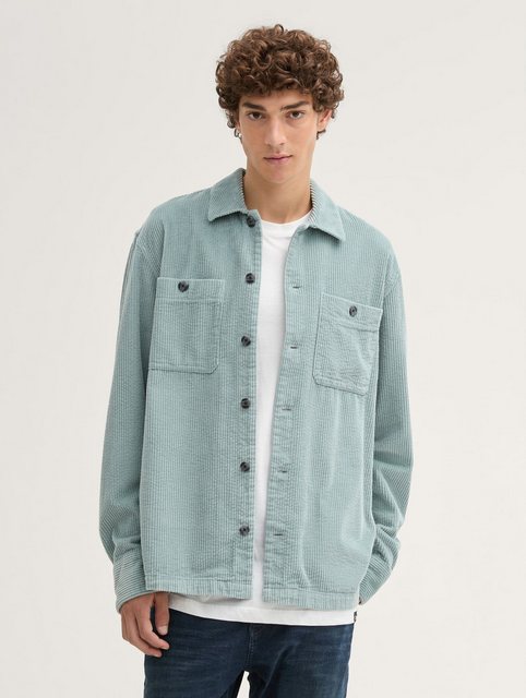 TOM TAILOR Denim Langarmhemd Relaxed Cord Overshirt günstig online kaufen