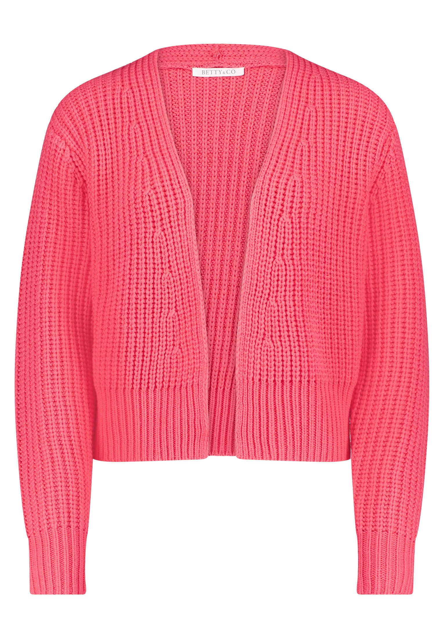 Betty&Co Strickjacke "Betty & Co Damen Grobstrickjacke ohne Verschluss", Ri günstig online kaufen