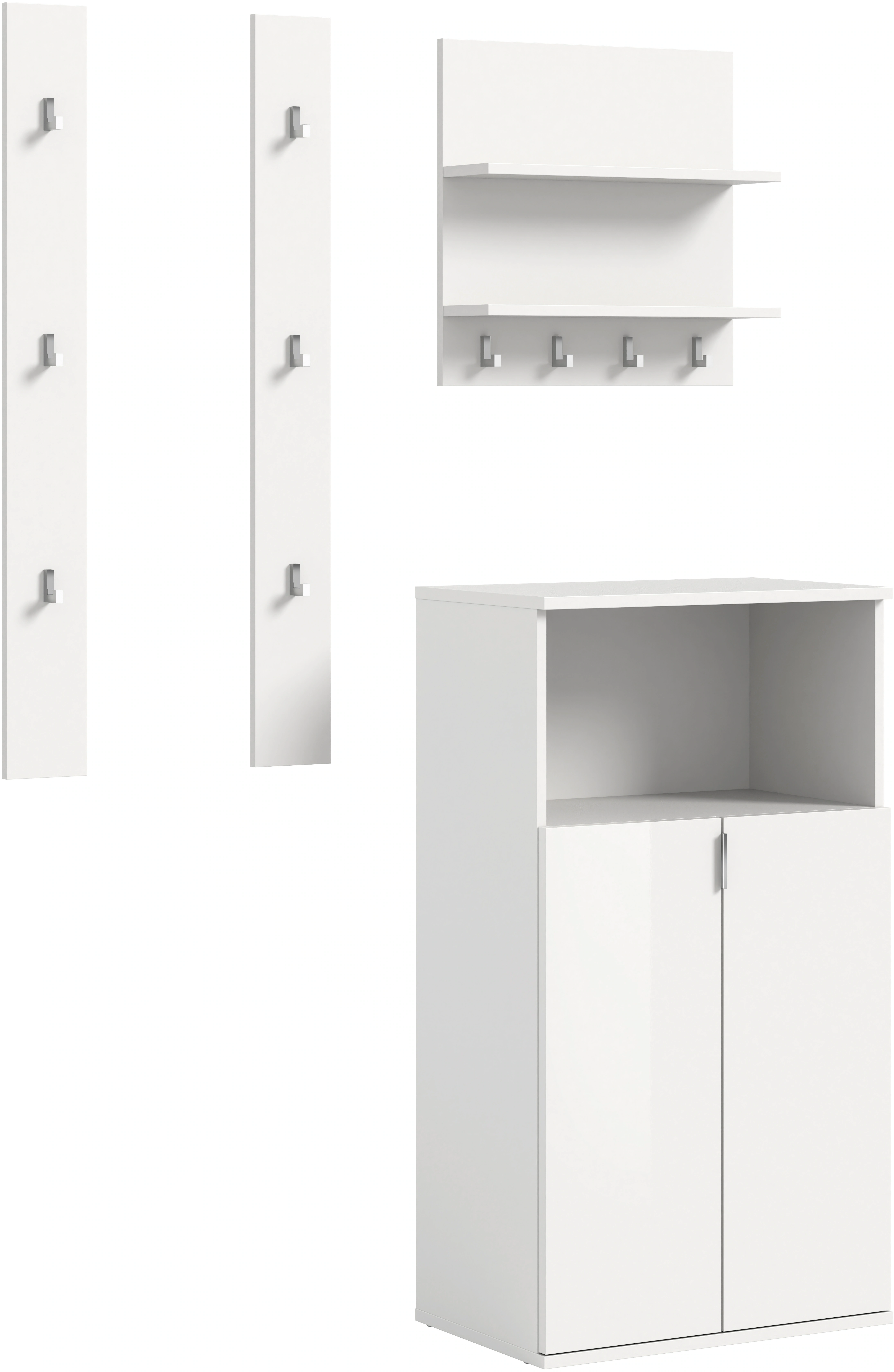 INOSIGN Garderoben-Set "Trondheim, Garderobenset 3-tlg. Breite 111 cm,", (3 günstig online kaufen