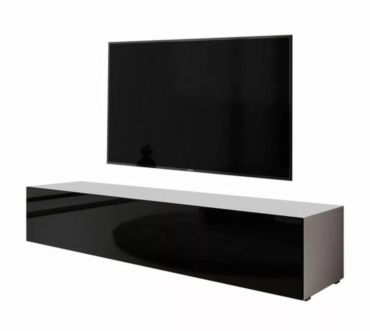 Furnix TV-Schrank TV Hängeboard ZALVO Lowboard modern 160 cm breit dezent & günstig online kaufen