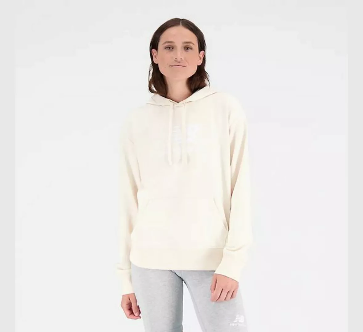 New Balance Kapuzensweatshirt NB Essentials Stacked Logo Hoodie günstig online kaufen