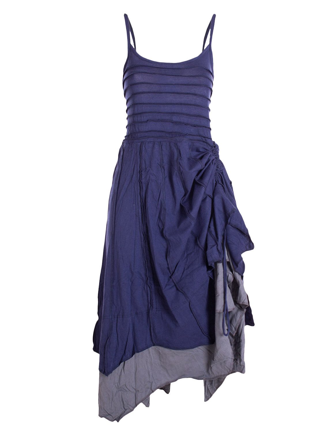 Vishes Sommerkleid Damen Sommer-Kleid längen-verstellbar Spagettiträger-Kle günstig online kaufen