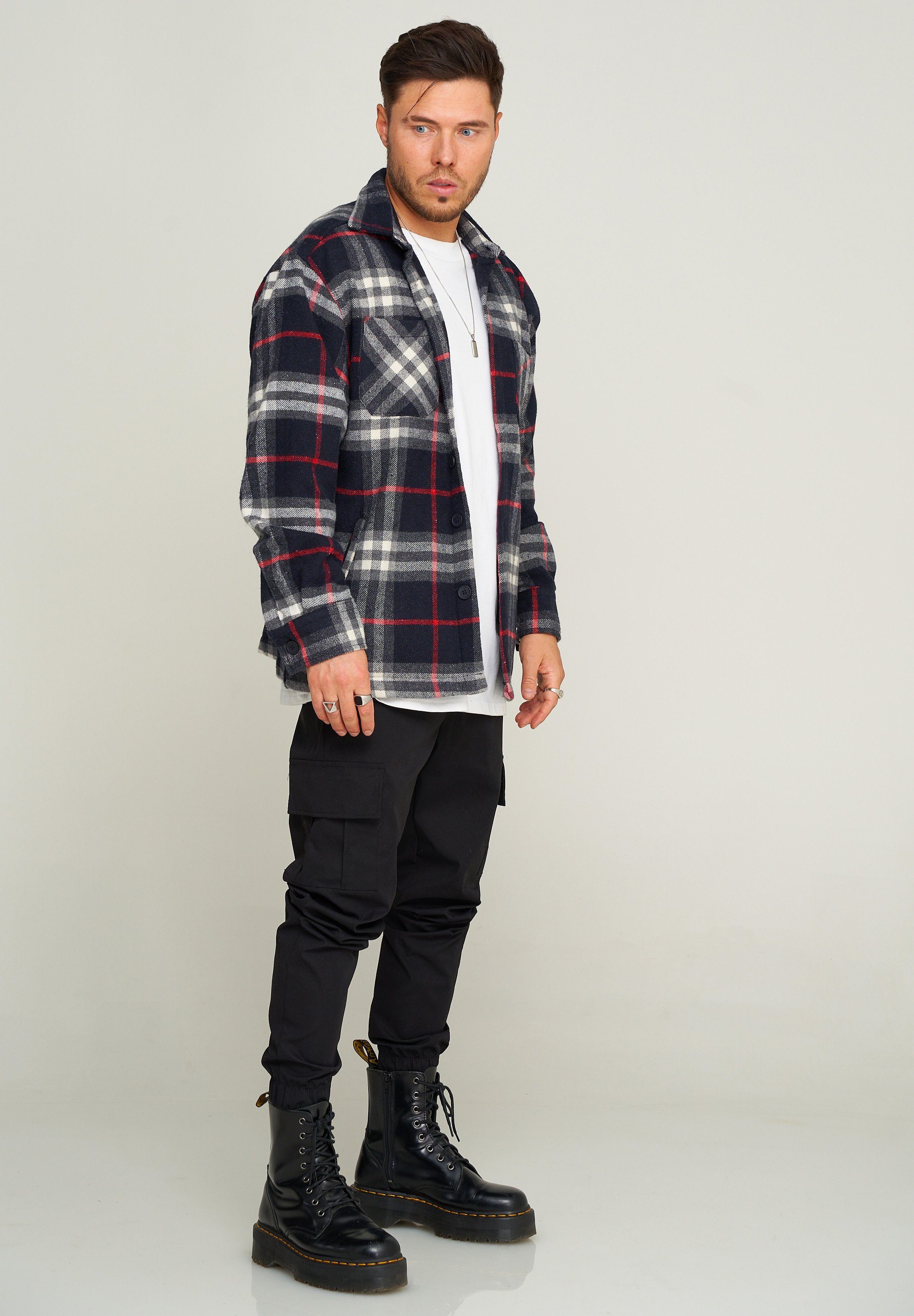 2Y Premium Flanellhemd 2YOTTAWA Oversized Flanell günstig online kaufen