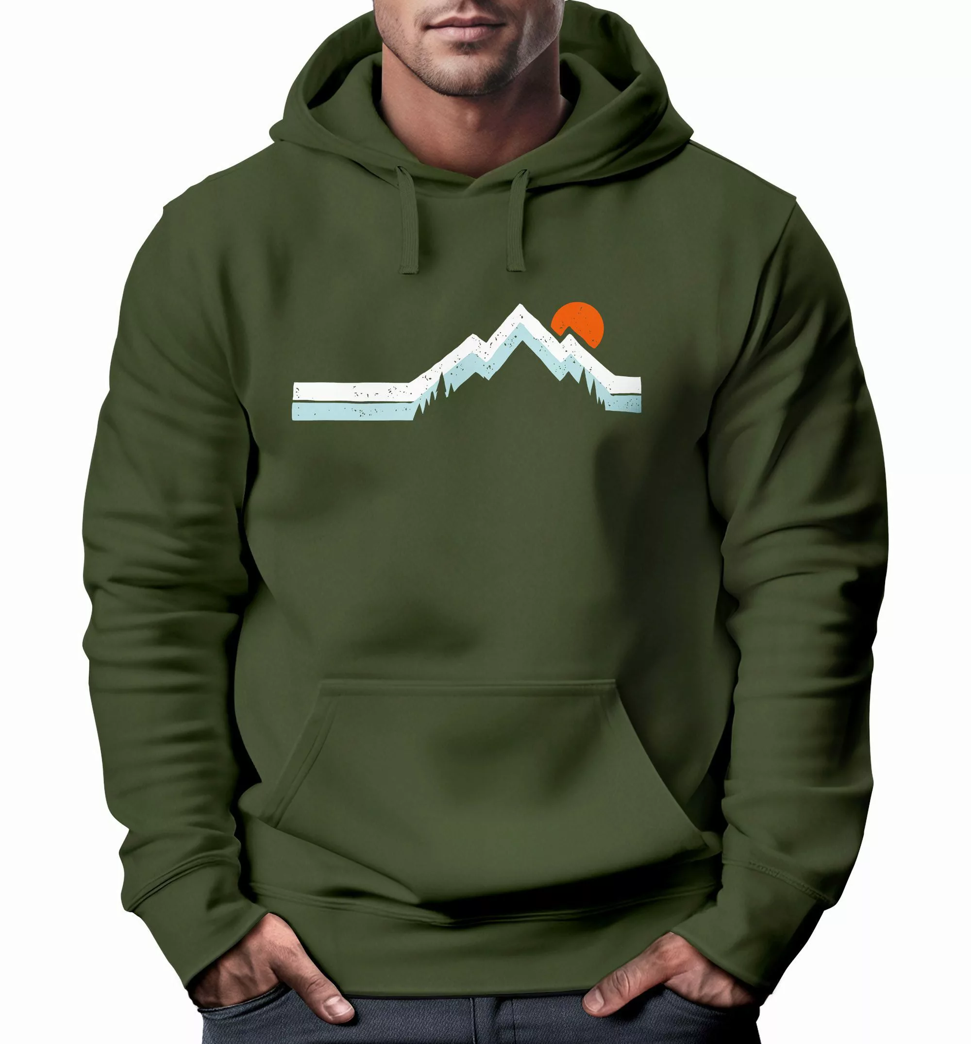 Neverless Hoodie Hoodie Herren Berg Wandern günstig online kaufen