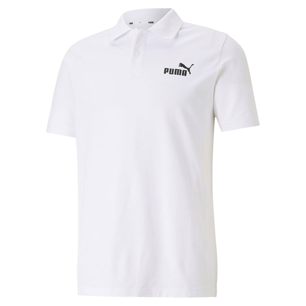 Puma Essential Piqué Kurzarm-poloshirt S Puma White günstig online kaufen