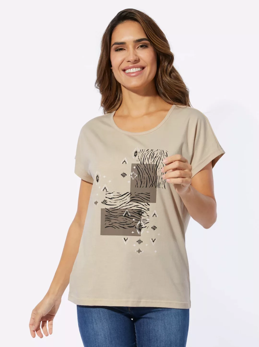 Classic Basics Rundhalsshirt "Rundhals-Shirt", (1 tlg.) günstig online kaufen