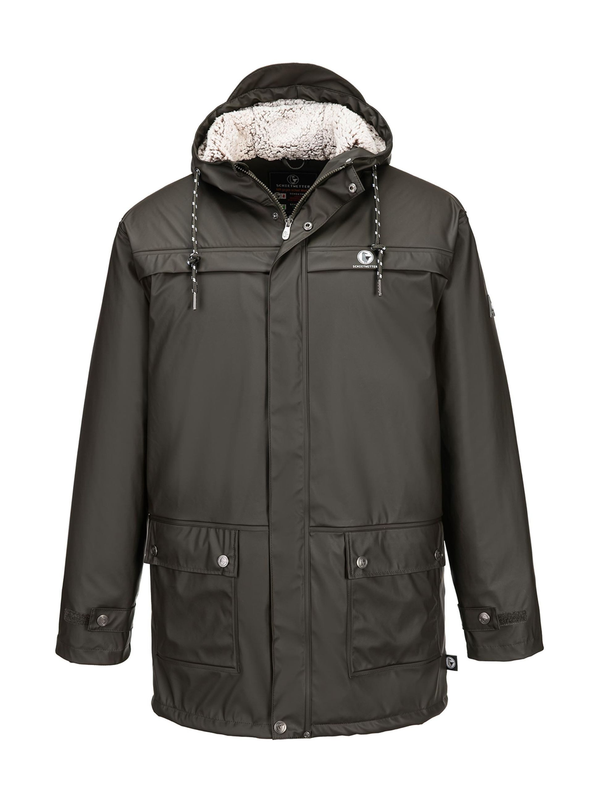Schietwetter Regenjacke Herren Regenjacke gefüttert verschweißte günstig online kaufen