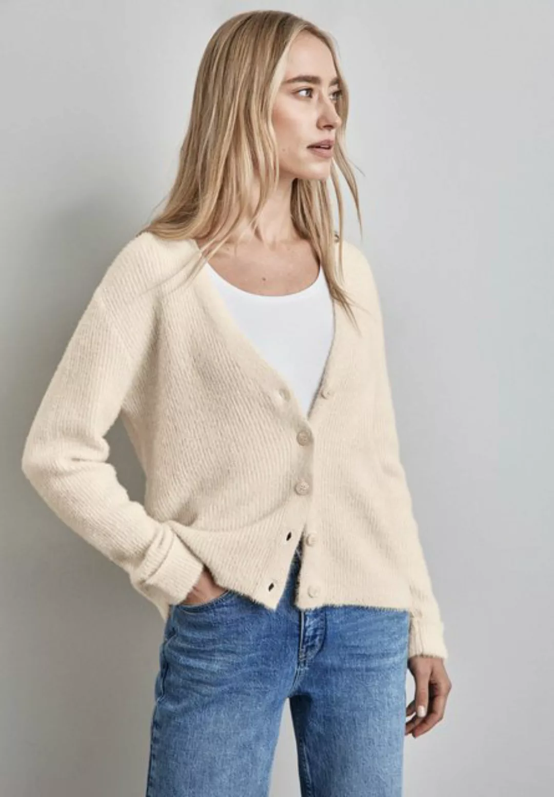 STREET ONE Cardigan mit V-Ausschnitt günstig online kaufen