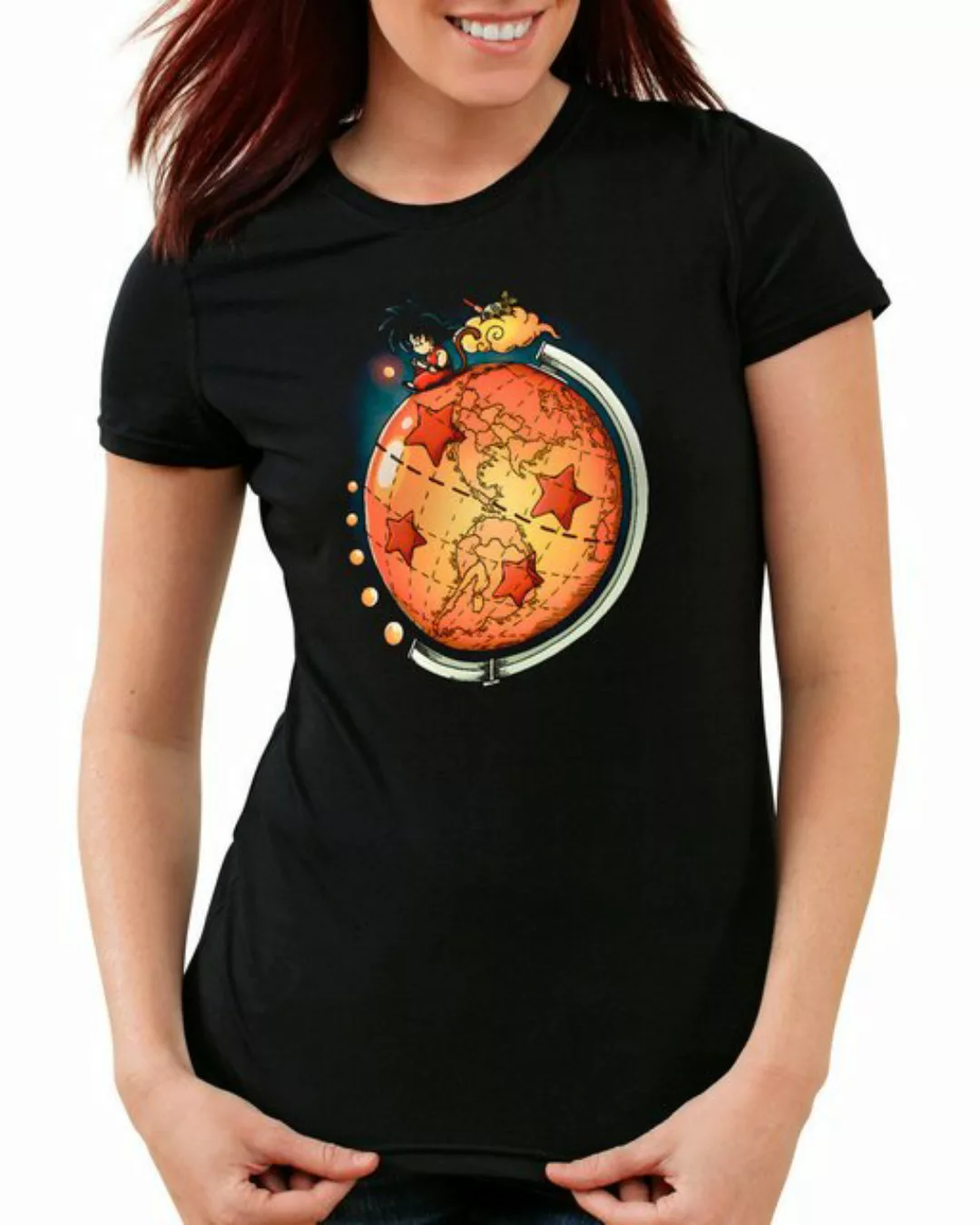 style3 T-Shirt Saiyan Globe super dragonball z gt songoku breakers daima günstig online kaufen