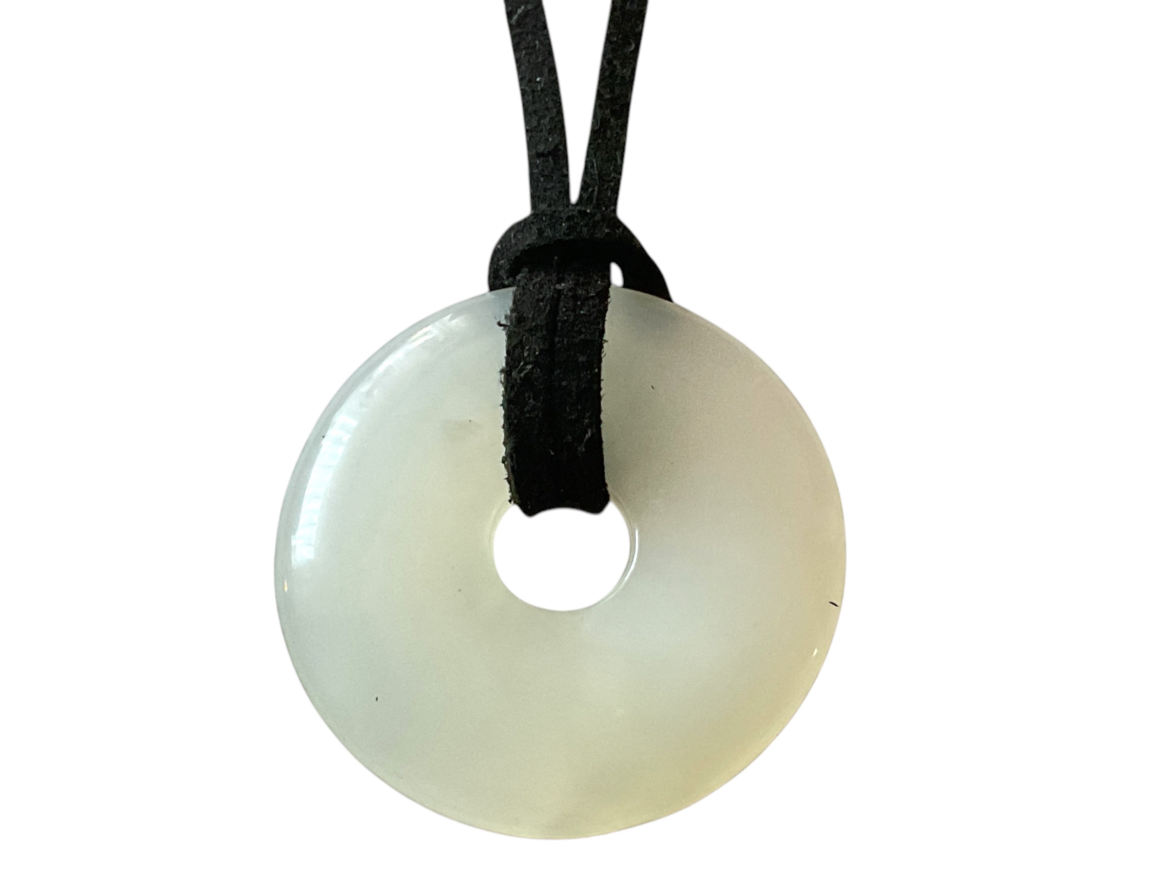 Steinfixx® Lange Kette echter Edelsteindonut 30 günstig online kaufen